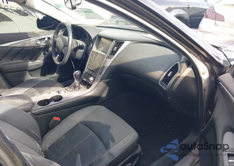 2015 Infiniti Q50 Premium z USA, uszkodzony, nr VIN JN1BV7AP5FM345379